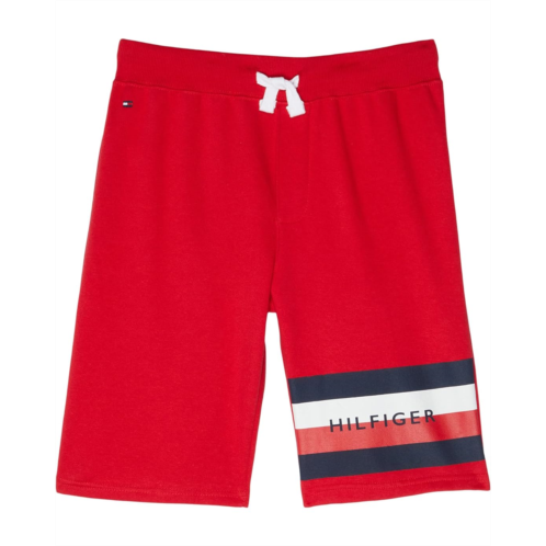 Tommy Hilfiger Kids Stripe Graphic Knit Shorts (Big Kids)