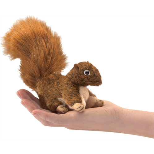 Folkmanis Mini Red Squirrel Finger Puppet Multi-colored, 1 EA