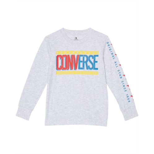 Converse Kids Collegiate Mix Up Long Sleeve Tee (Little Kids)