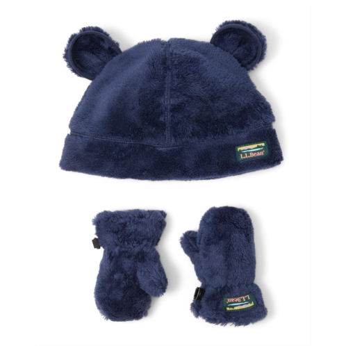 L.L.Bean LLBean Hi-Pile Ear Hat/Mittens Set (Infant/Toddler)