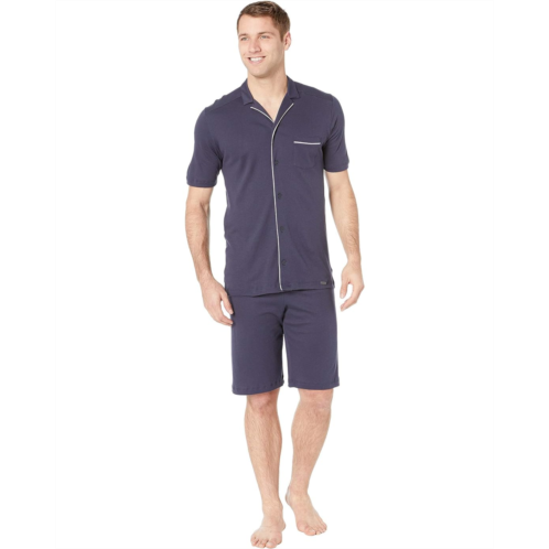 Mens Hanro Night & Day Short Sleeve Pajama