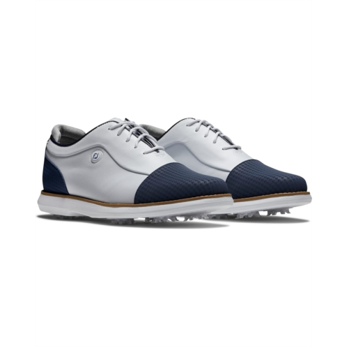 Womens FootJoy Traditions Cap Toe Golf Shoes- Previous Season