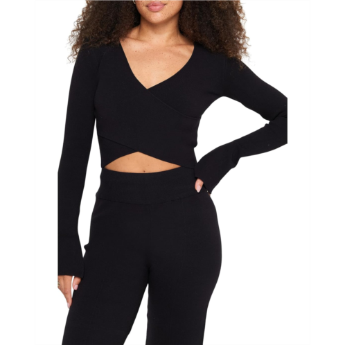 Womens Spiritual Gangster Hadley Wrap Crop