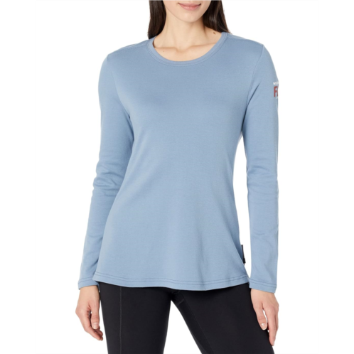 Womens Wolverine Fire Resistant Long Sleeve Tee Shirt