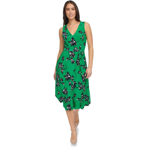 Tommy Hilfiger Floral Midi Fit and Flare