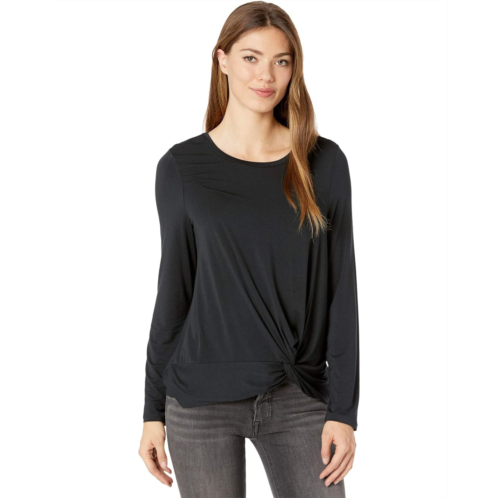 NYDJ Long Sleeve Twist Knot Tee