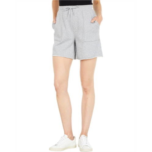 Hudson Jeans Utility Lounge Shorts in Heather Grey