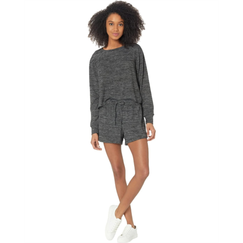 Catherine Malandrino Sweatshirt & Short Lounge Set