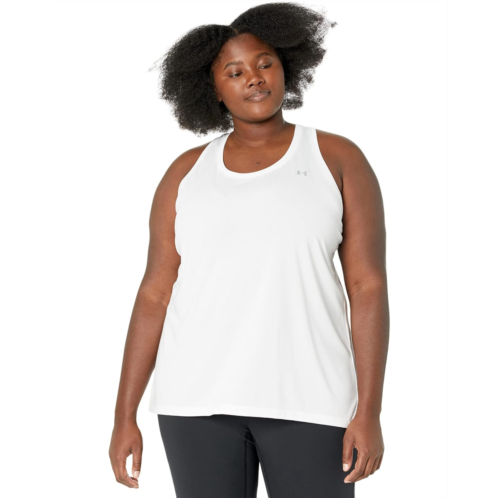 Womens Under Armour Plus Size Tech Solid Tank