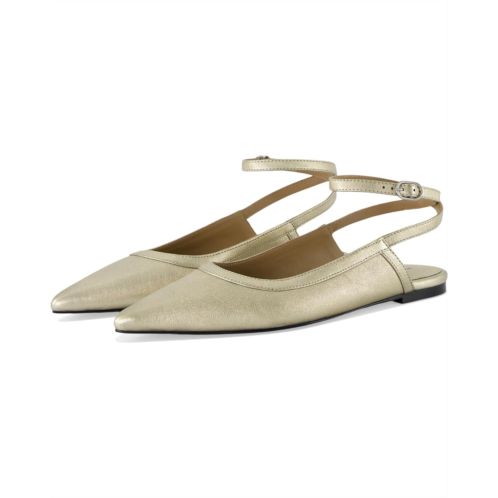 Womens Free People Jules Point Wrap Flats