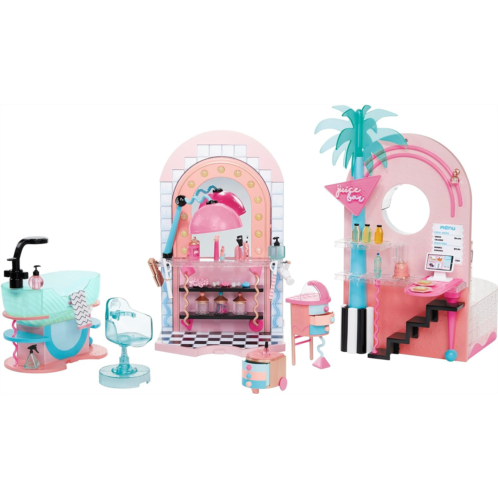 L.O.L. Surprise! LOL Surprise Salon & Spa Playset with 65+ Surprises - Waterfall, Mirror, 360 Play, Holiday Gift for Kids 4+ Years