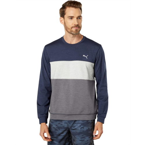 PUMA Golf Cloudspun Color-Block Crew Neck