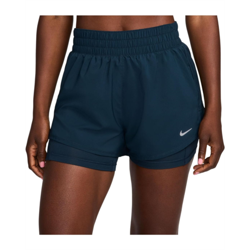 Womens Nike Dri-FIT High-Waisted 3 2-in-1 Shorts