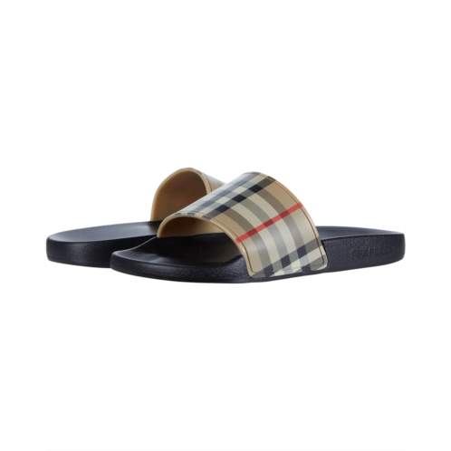 Burberry Kids Mini Furley Check Slide (Toddler/Little Kid)