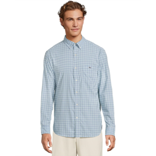 Vineyard Vines Cobia Check Featherweight Performance Shirt