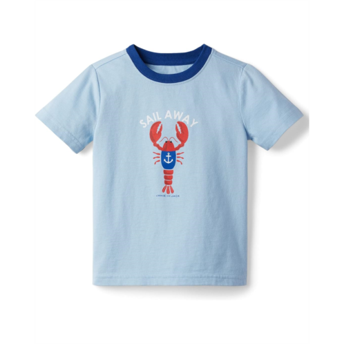 Janie and Jack Graphic Tee (Toddler/Little Kids/Big Kids)