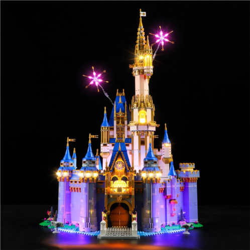 LIGHTAILING Light for Lego- 43222 Disney Castle - Led Lighting Kit Compatible with Lego Building Blocks Model - NOT Included The Model Set