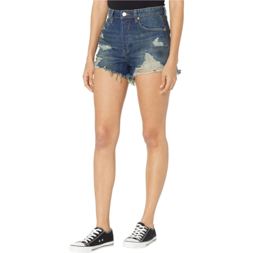 Blank NYC The Reeve High-Rise Denim Shorts in Let It Be