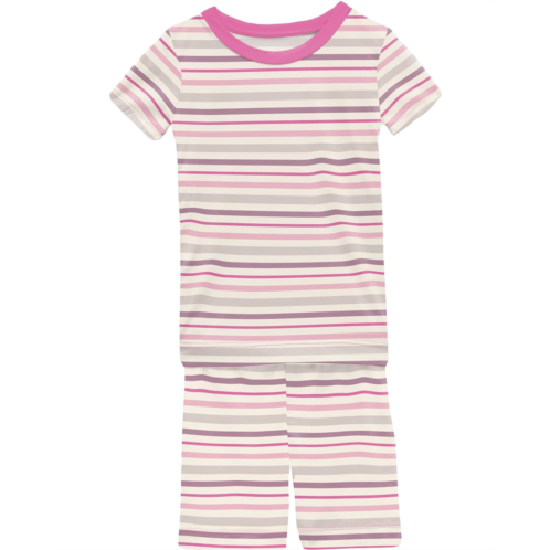 Kickee Pants Kids Print Short Sleeve Pajama Set with Shorts (Toddler/Little Kid/Big Kid)