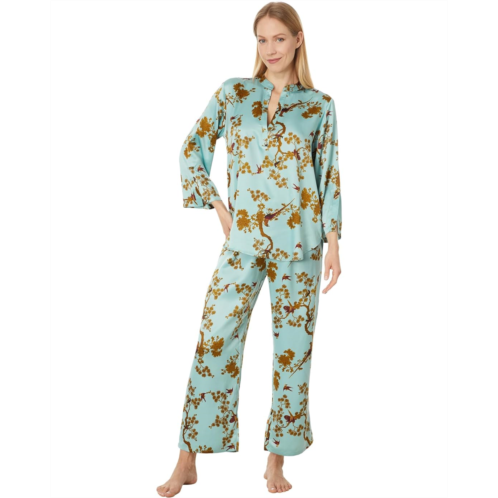 Womens N by Natori Winter Peony Pajama Set