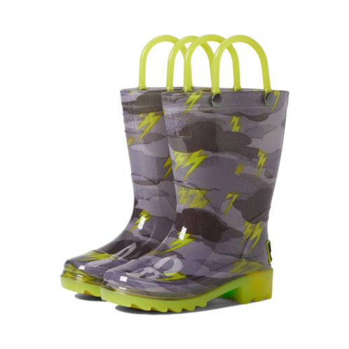 Western Chief Kids Storm Chaser Lighted PVC Rain Boot (Toddler/Little Kid)
