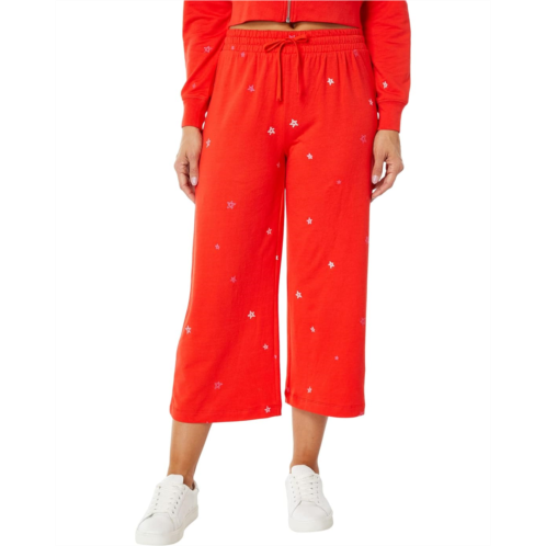 Splendid Sundown Dylan Star Embroidered Crop Pants