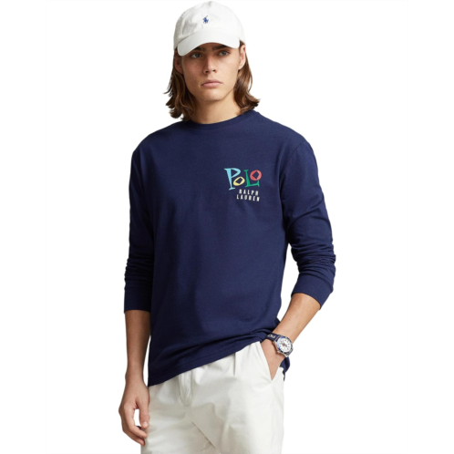 Mens Polo Ralph Lauren Classic Fit Jazz-Print Jersey T-Shirt