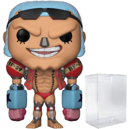 POP One Piece - Franky Funko Vinyl Figure (Bundled with Compatible Box Protector Case) Multicolor 3.75 inches