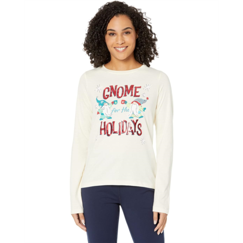 Little Blue House by Hatley Gnome For the Holidays Long Sleeve Tee