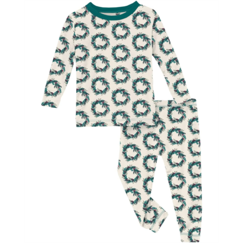 Kickee Pants Kids Long Sleeve Pajama Set (Toddler/Little Kids/Big Kids)