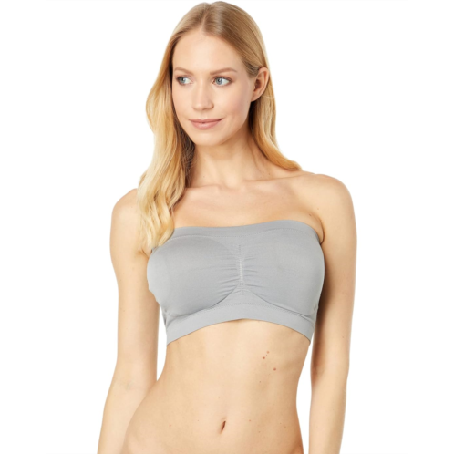 Yummie Nylon Seamless Bandeau Bra w/ Removable Pads