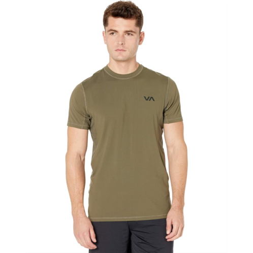 Mens RVCA VA Sport Vent Short Sleeve Top