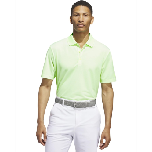 Mens adidas Golf Ottoman Short Sleeve Polo