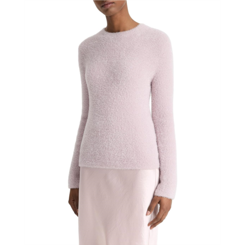 Womens Vince Lurex Soft Eyelash Pullover