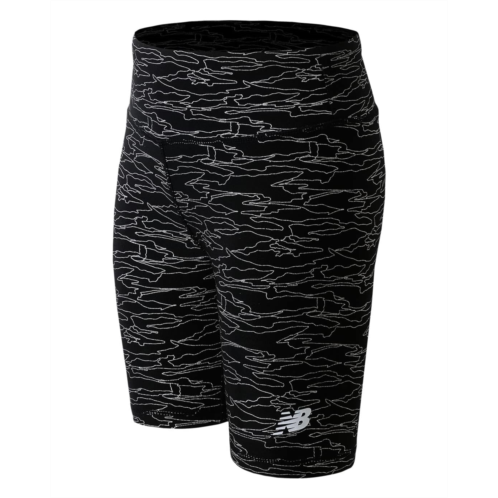 New Balance Kids Printed Performance Bike Shorts (Big Kids)