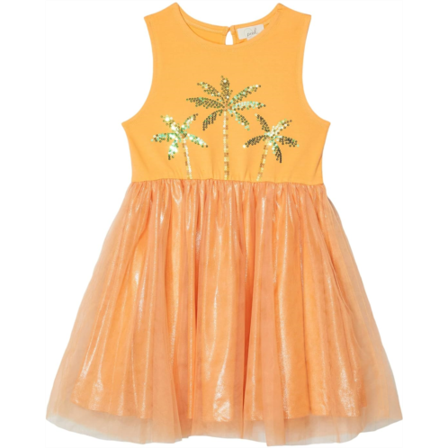 PEEK Palm Trio Mixed Sequins Dress (Toddler/Little Kids/Big Kids)
