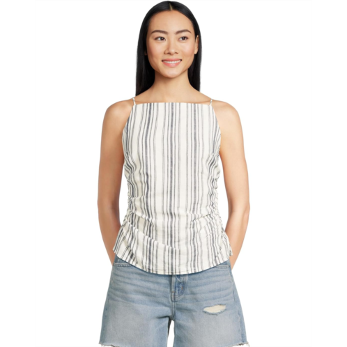 Womens Madewell Sharona Top In Linen Cotton