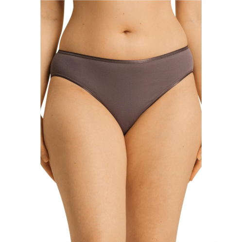 Womens Hanro Cotton Seamless Hi-Cut Full Brief 1626