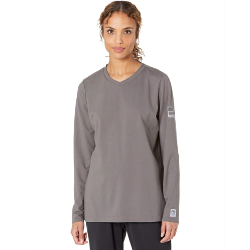 Womens Tyndale FRC Versa V-Neck Long Sleeve Shirt