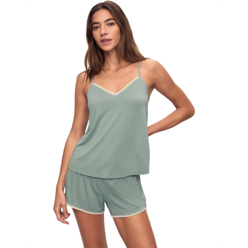 Womens Eberjey Frida - The Whip Stitch Cami and Shorts Set