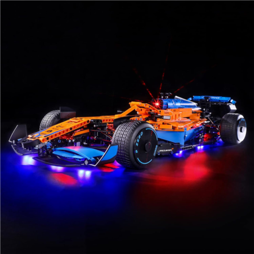 YEABRICKS LED Light Kit for Lego - Technic McLaren Formula 1 Race Car Building Blocks Model, LED Light Set Compatible with 42141(Lego Set NOT Included)