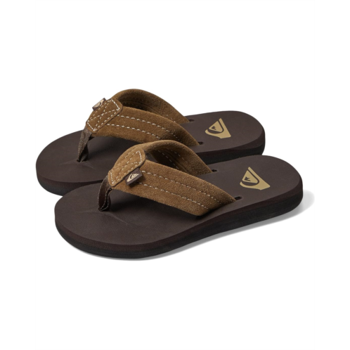 Quiksilver Kids Carver Suede Core Flip Flops (Toddler/Little Kid/Big Kid)