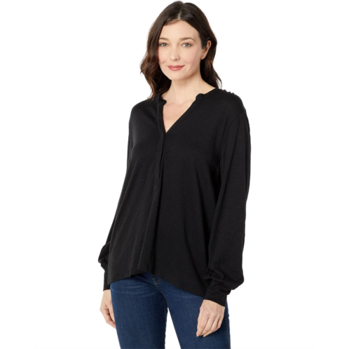 Lilla P Long Sleeve Split-Neck