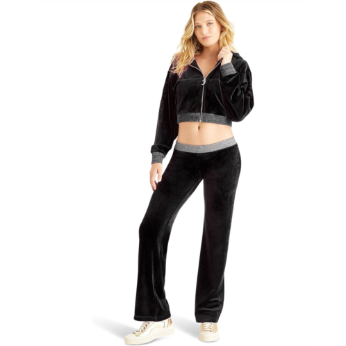 Juicy Couture Cropped Drop Shoulder Track with Arm Bling