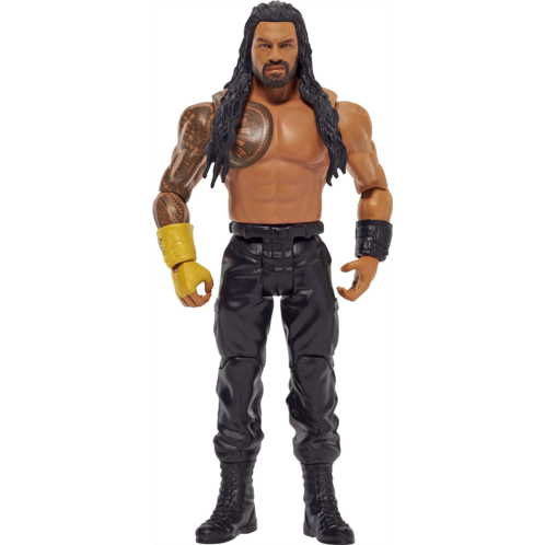 Mattel WWE Basic Action Figure, Roman Reigns, Posable 6-inch Collectible for Ages 6 Years Old & Up