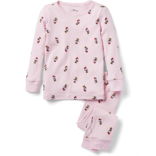 Janie and Jack Minnie Mouse Tight Fit Sleepwear (Toddler/Little Kids/Big Kids)