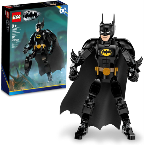 LEGO DC Batman Construction Figure 76259 Buildable DC Action Figure, Fully Jointed DC Toy for Play and Display with Cape and Authentic Details from the Batman Returns Movie, Batman