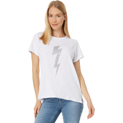 Womens Elliott Lauren Wham - Short Sleeve T-Shirt w/ Bolt Print