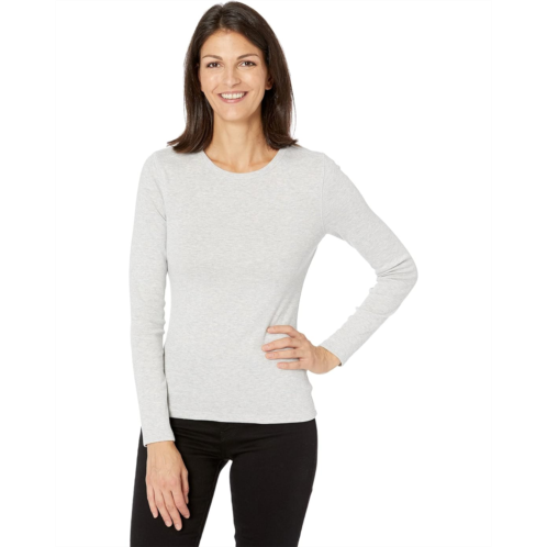 Lilla P 1x1 Rib Long Sleeve Crew Neck Tee