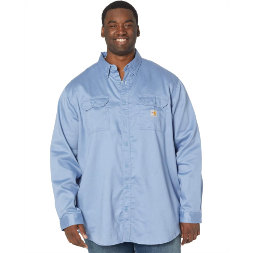 Mens Carhartt Big & Tall Flame-Resistant Lightweight Twill Shirt